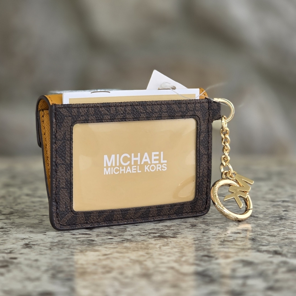Michael Kors Kala Small Key Ring Card Wallet - Picture 2 of 6